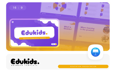 Edukids – Szablon prezentacji edukacyjnej