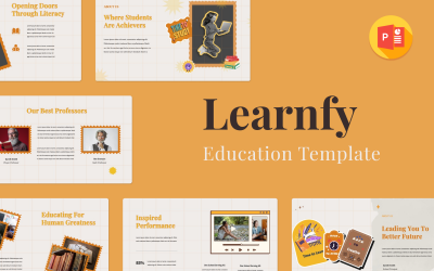 Learnify – PowerPoint-Präsentationsvorlage für Bildung