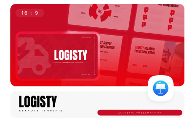 Logisty – Keynote-Vorlage zum Thema Logistik