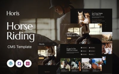 Víceúčelové responzivní téma WordPress Horis - Horses Club