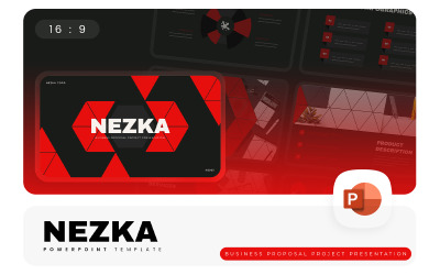 Nezka – PowerPoint-Vorlage für Geschäftsvorschlagsprojekte