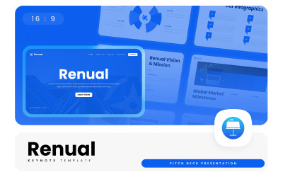 Renual – Pitch Deck Keynote-Vorlage