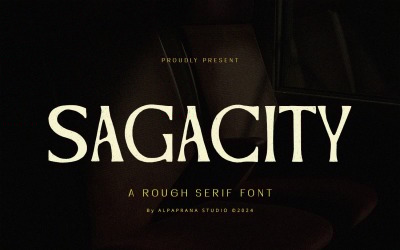Sagecity - Rough Serif Font