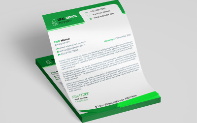 Corporate Identity Letterhead Template