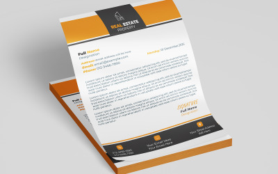 Minimal Corporate Letterhead Template