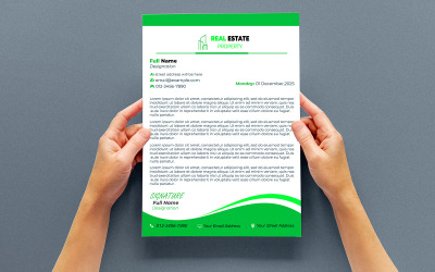 Multipurpose Letterhead Template PSD