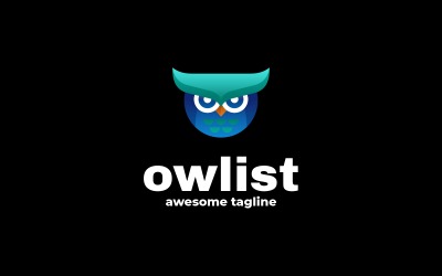 Owl Gradient Colorful Logo 2