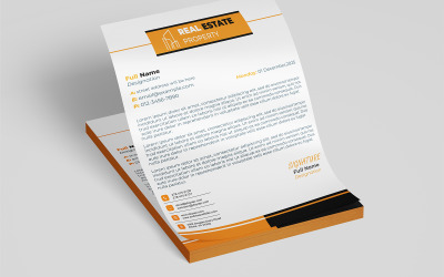 Professional Company Letterhead Template