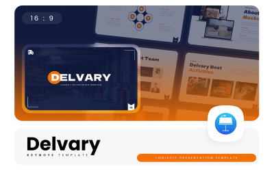 Delvary - Logistik-Keynote-Vorlage