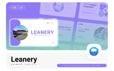 Leanery - 教育主题演讲模板