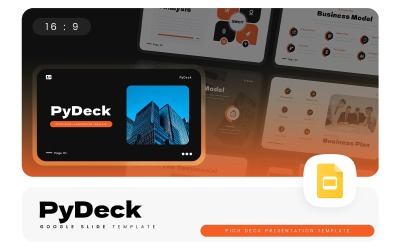 PyDeck – Pitch Deck Google Slides-Vorlage