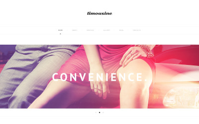 Luxus limuzinszolgáltatások WordPress téma
