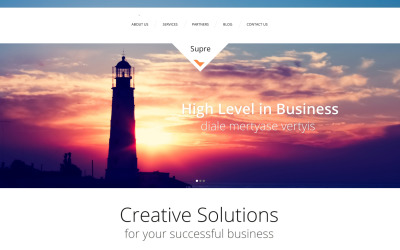 Responsief WordPress-thema van marketingbureau