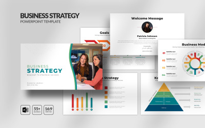 Business Strategy PowerPoint Template.