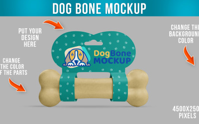 A pet bark bone model for chewing