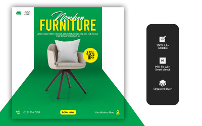 Furniture post design | PSD template
