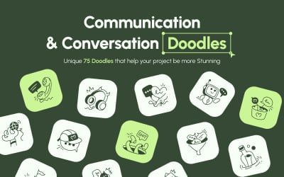 Icona di comunicazione e conversazione