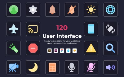 User InterFace flat Icons