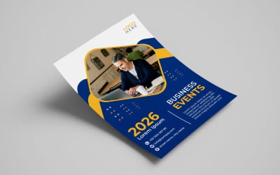 Corporate Business Conference Poster and flyer template