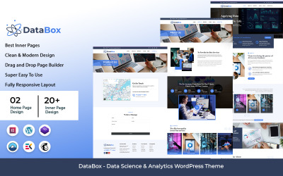 DataBox – Data Science &amp;amp; Analytics WordPress téma