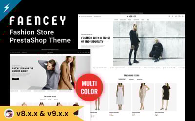 Faencey – Prestashop-Theme für Mode- und Bekleidungsgeschäfte