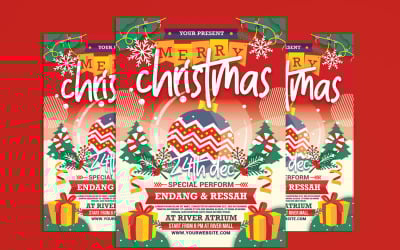 Christmas Poster Flyer Template
