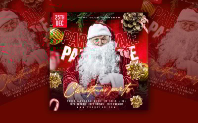 Happy Christmas Social Media Post Template