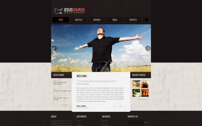 Christian Moto CMS HTML Template