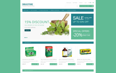 Drugstore Magento Teması