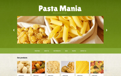 Plantilla Joomla adaptable para tienda de alimentos