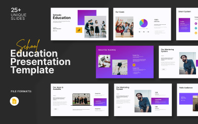 Modèle de présentation Google Slides sur l&amp;#39;éducation