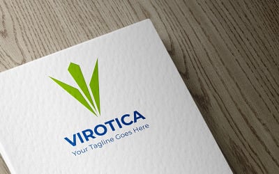 Bästa medicinska logotypmall | Virotica