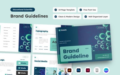 Guide de marque pour les produits scientifiques éducatifs