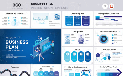 Corporate Business Plan PowerPoint Presentation Template