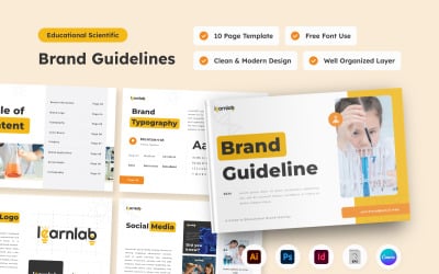 Guide de marque pour l&amp;#39;éducation scientifique moderne