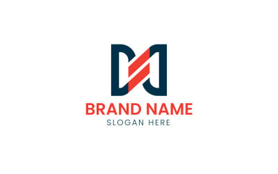 Letter DD company logo-610