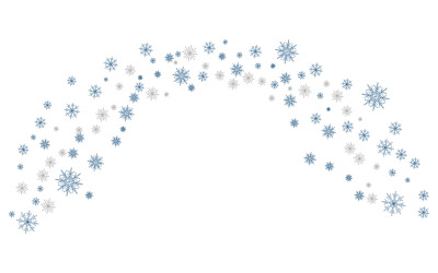 Plantilla de diseño de ilustración de stock de fondo de invierno con copos de nieve v.7