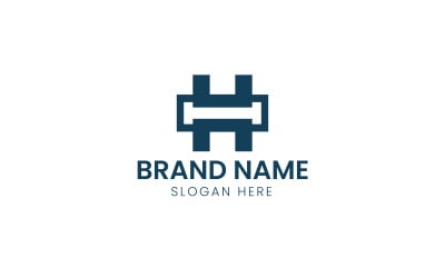 Letter H company logo-617