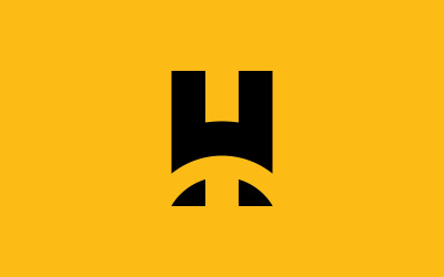 Design e modello del logo H. Iniziali dell&amp;#39;icona H creativa basate su lettere in vettore. 8