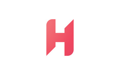 H Logo Tasarımı ve şablonu. Vektördeki Harflere dayalı yaratıcı H simgesi baş harfleri. 12