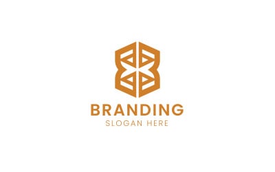 Letter BB company logo-627