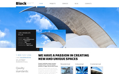 Architekturbüro WordPress Theme