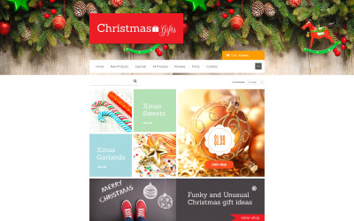 Christmas Gifts ZenCart sablon 47453