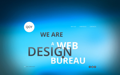Design Studio Website-sjabloon