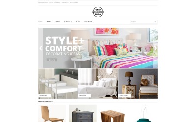 Tema WooCommerce "Interior Store" #47410