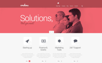 Тема WordPress Business for Bold Start