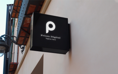 Безкоштовний логотип стартапу Modern Tech - Prism Digital