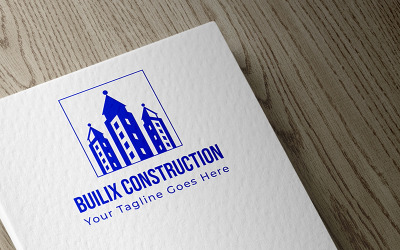 Modello di logo per società di costruzioni | Logo immobiliare