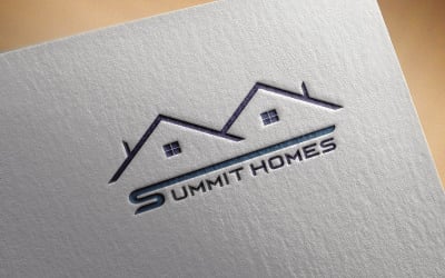 Summit Home logo şablonu