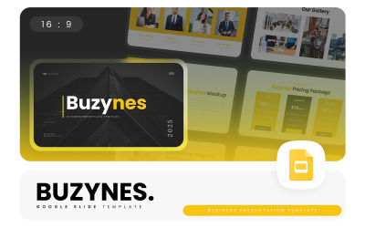 Buzynes - 商务演示 Google 幻灯片模板